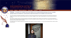 Desktop Screenshot of columbianacountyrecorder.org